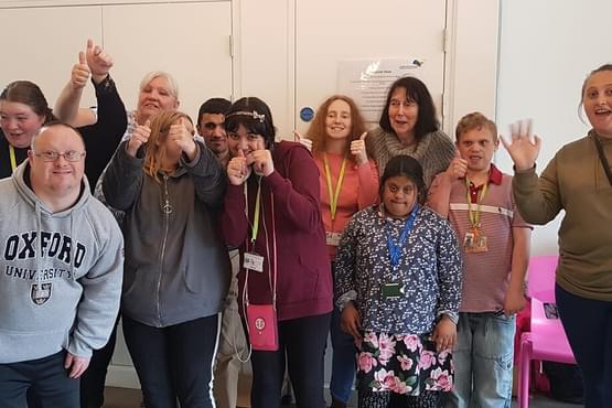 Members of Vale People First's 'Changing Perceptions, Changing Lives' project