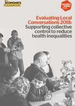 Thumbnail cover for Local conversations programme evaluation 2018