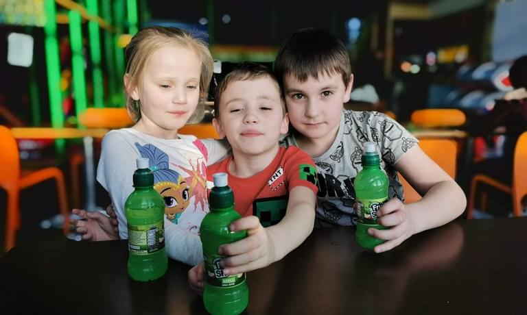 Three young participants of ASD Family Help