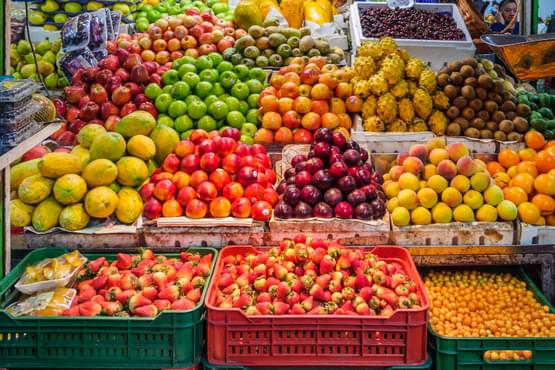 Photo of fruit at a market